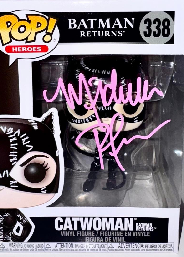 Michelle Pfeiffer Signed Funko Pop #338 Catwoman Batman Returns - Celebrity Authentics #3